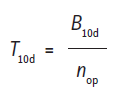 T10d & B10d-Wert berechnen